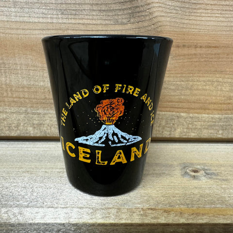 Iceland, Fire and Ice - Shot Glass