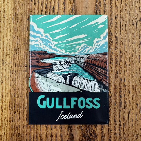 Gullfoss Waterfall - Magnet