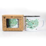 Iceland Map - Camping Mug