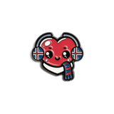 ICELAND HEART - PIN