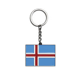 The Icelandic Flag - Keychain