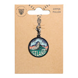 Kirkjufell Round - Zipper Puller