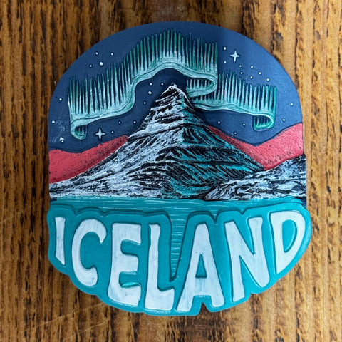 Kirkjufell Mountain - Resin Magnet