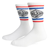 Mountains Sport Socks - White