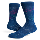 Socks - The Northern Lights - Navy