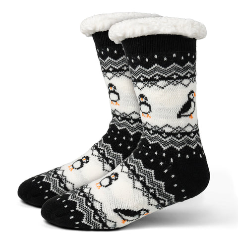 Puffin Cozy Socks