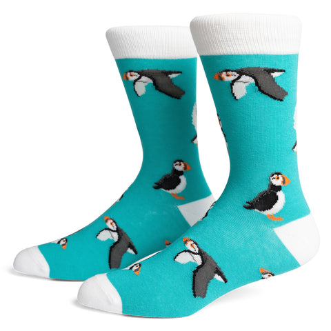 Socks - Puffin Turquoise