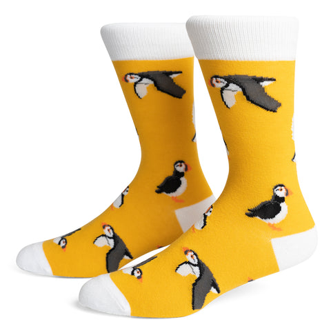 Socks - Puffin Yellow