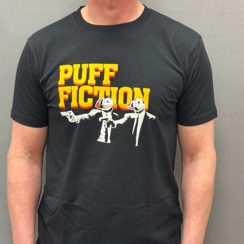 Puff Fiction - T-shirt - Black