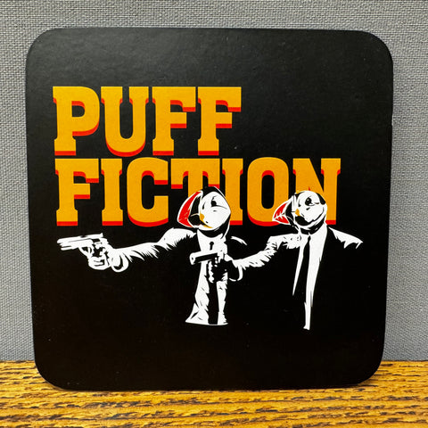 PUFF FICTION - Set of 6 Cork Coasters
