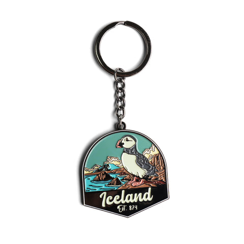 Puffin Iceland - Keychain