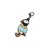Puffin in a Sweater - Zipper Puller