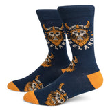 Skull Viking - Navy Blue