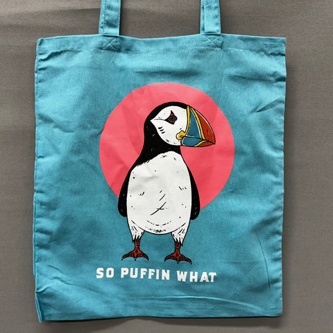 Tote Bag, 4,4 oz - So Puffin What