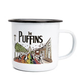 The Puffins - White Camping Mug