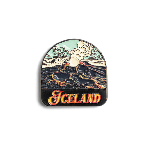 VOLCANO ICELAND - PIN