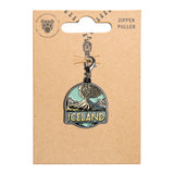 Volcano Iceland - Zipper Puller