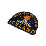 The Land of Fire and Ice - Iron on Patch