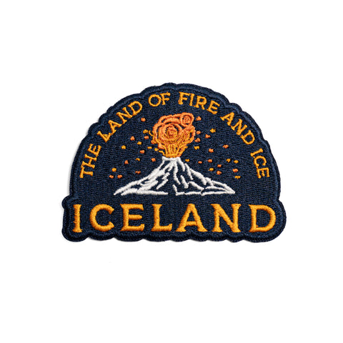 The Land of Fire and Ice - Iron on Patch
