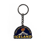 The Land of Fire & Ice - Keychain