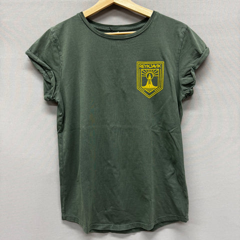 Hallgrímskirkja Church Green - Women's T-shirt