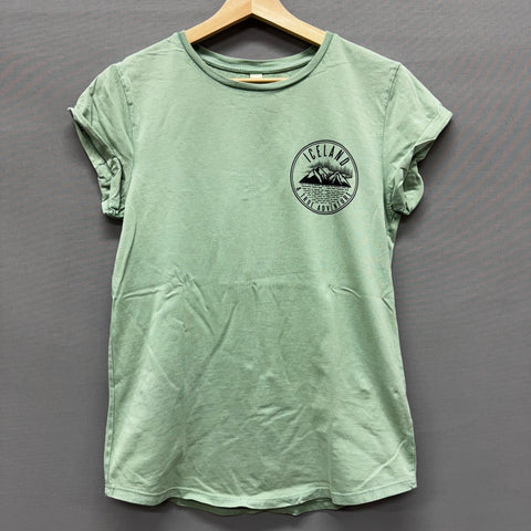 Iceland Adventure Women's T-shirt - Sage Green