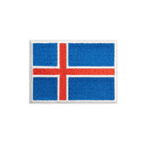 The Icelandic Flag - Iron on Patch