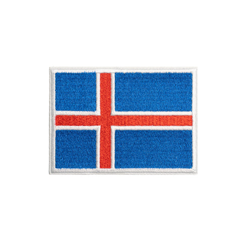 The Icelandic Flag - Iron on Patch
