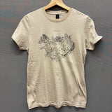 Iceland Map Women's T-shirt - Sand