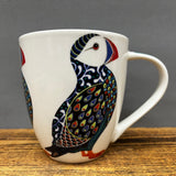 Couture Puffin - Ceramic Mug - White
