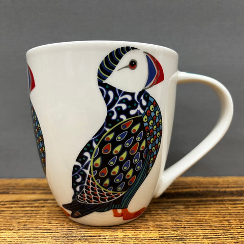 Couture Puffin - Ceramic Mug - White