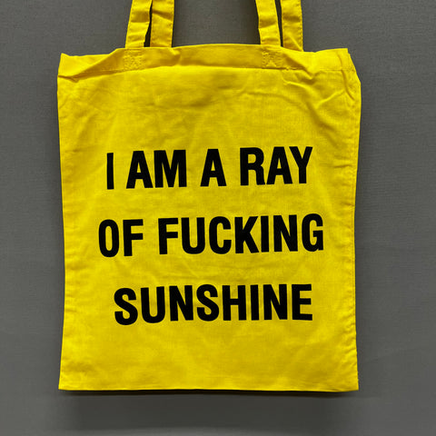 Tote Bag, 4,4 oz - Ray of Fucking Sunshine