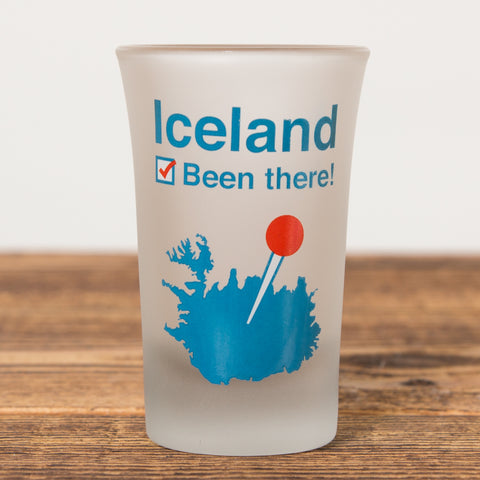 Been there - Shot Glass - Idontspeakicelandic