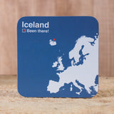 Been There - Set of 6 Cork Coasters - Idontspeakicelandic