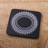 Wool Pattern - Set of 6 Cork Coasters - Idontspeakicelandic