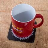 Wool Pattern - Set of 6 Cork Coasters - Idontspeakicelandic