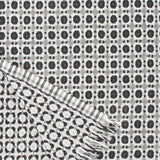 Corona - Quality Wool Blanket from Finland- Gray/Black - Idontspeakicelandic