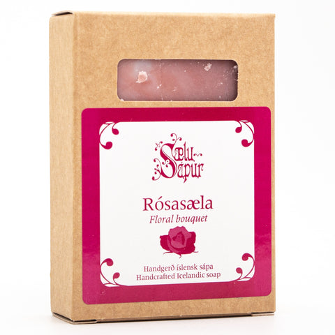 Floral Bouquet Soap - Rósasæla - Handkrafted Icelandic Soap - Idontspeakicelandic