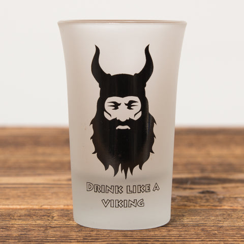 Drink Like a Viking - Shot Glass - Idontspeakicelandic