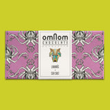 Liquorice + Sea Salt Chocolate from Omnom