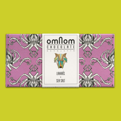Liquorice + Sea Salt Chocolate from Omnom