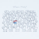 Where's Wooly - T-shirt - White - Idontspeakicelandic