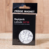 Reykjavik Latitude  - Magnet - Idontspeakicelandic