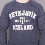 Unisex Sweatshirt - Reykjavik College - Navy Heather
