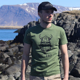 Viking Iceland - T-Shirt - Forest Green
