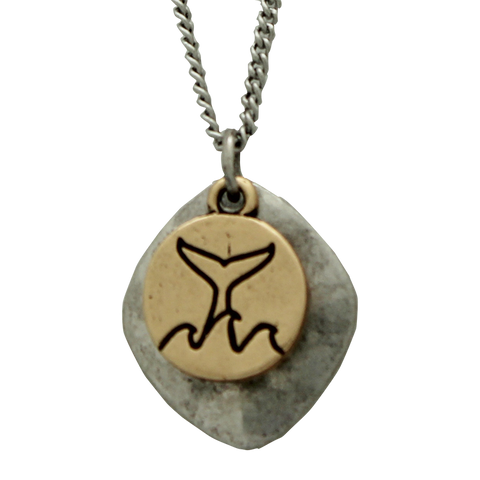 Necklace - Whale Tail - WES225
