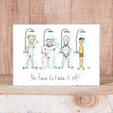 Postcard - You Have to Take it Off - Men - Idontspeakicelandic