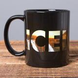 Iceland - Heat Change Mug - Black - Idontspeakicelandic