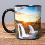 Iceland - Heat Change Mug - Black - Idontspeakicelandic