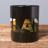 Iceland - Heat Change Mug - Black - Idontspeakicelandic